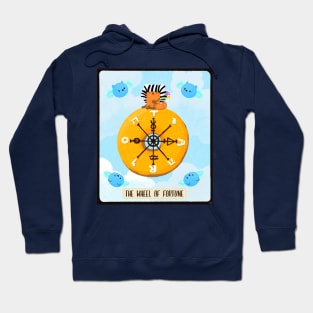 Dessert Tarot card-The Wheel of Fortune Hoodie